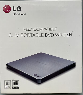 #ad LG External DVD CD Burner Writer for Mac Windows 10 8 7 Notebook Laptop Desktop $49.95
