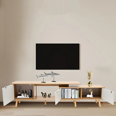 #ad TV Stands for Living Room Modern TV Stand for TV up to 70 inchWooden TV Stand $149.99