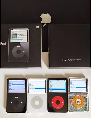 #ad NEW Enhanced Clear iPod Classic Video 5th 5.5 Gen 256GB 512GB 1TB SD Card SSD $154.50