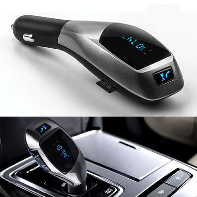 #ad Car Bluetooth Hands Free FM Transmitter SD MMC USB with Mic for iPhone 6 Plus 6s $11.95