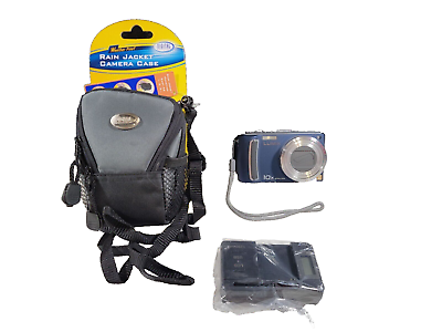 #ad Panasonic LUMIX DMC TZ5 9MP Digital Camera with 10x Optical Zoom Blue Bundle $60.00