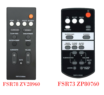 #ad New Remote Control for YAMAHA Soundbar System $8.97