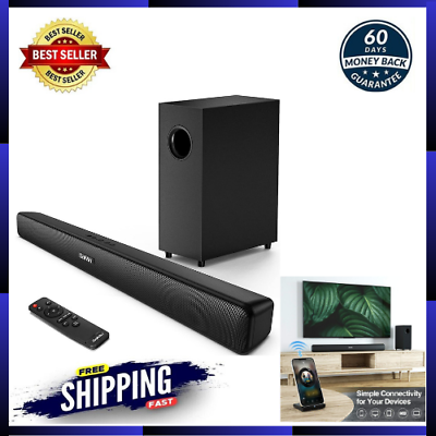 #ad #ad Sound Bar Sound Bars for TV Soundbar Surround Sound System Home Theater Audio $107.80