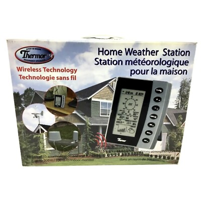 #ad Thermor Home Weather Station 10 Conditions Wind Speed Forecast Temp Rainfall $60.00
