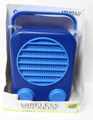 #ad Waterproof Wireless Bluetooth Speaker Blue $9.89