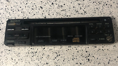 #ad Sony Car Stereo Model EXCD 406 Faceplate Only CD Player Nice Shape $29.99
