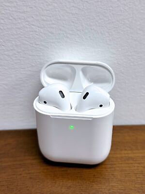 #ad Apple AirPods 2nd Generation With Earphone Earbuds amp; Wireless Charging Box. $29.68