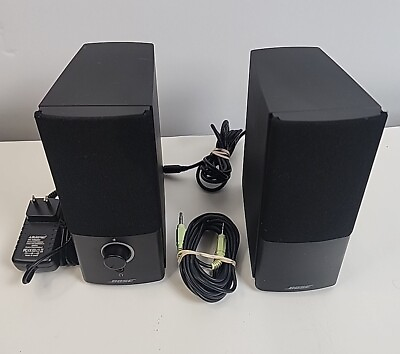 #ad Bose Companion 2 Series III Multimedia Speaker System Black Tested. $39.87