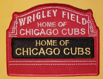 #ad Wrigley Field Home of the Chicago Cubs Embroidered Sports Patch approx 3x4quot; $7.61
