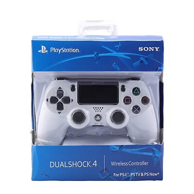 #ad White Controller For Sony Wireless PlayStation 4 PS4 DualShock $39.99