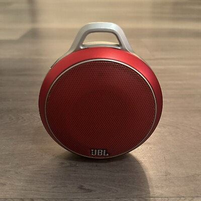 #ad JBL Micro Wireless Portable Speaker Red $20.00