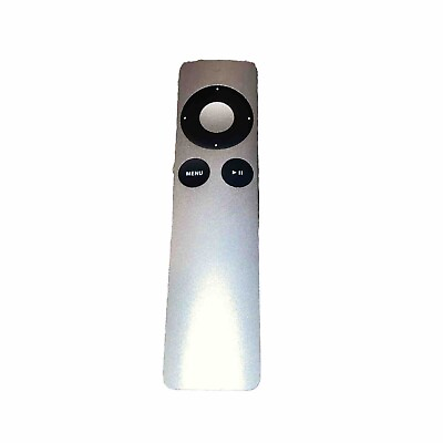 #ad APPLE TV REMOTE OEM A1294 FOR 2ND 3RD GENERATION APPLE TV SILVER $3.99
