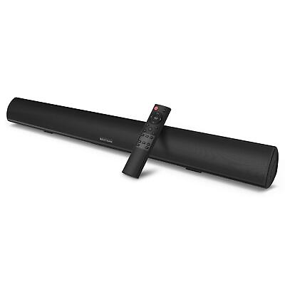 #ad BESTISAN Soundbar TV Sound bar with Bluetooth 5.0 Optical AUX HDMI Connecti... $85.28