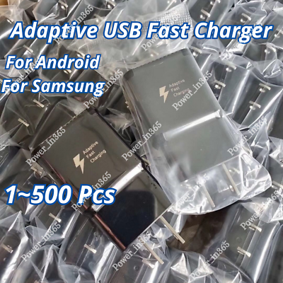 #ad For Android Samsung USB Wall Charger Fast Adapter Block Charging Cube Brick Lot $118.50