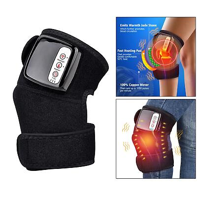 #ad Heating Vibration Wireless Knee Massager Wrap Elbow Treatment Instrument US Plug $24.13