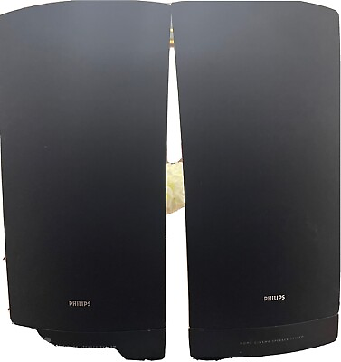 #ad Philips Home Cinema Speaker System 60W 1 pair $79.00