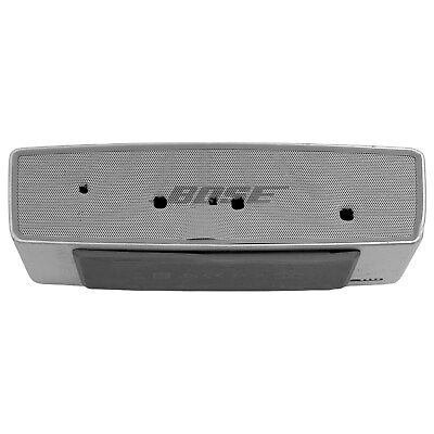 #ad #ad *PARTS REPAIR* Bose SoundLink Mini II Bluetooth Speaker Silver BLOWN $29.99