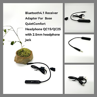 #ad Bluetooth4.1 Receiver Adapter For Bose QuietComfort Headphone QC15 QC25 $22.99