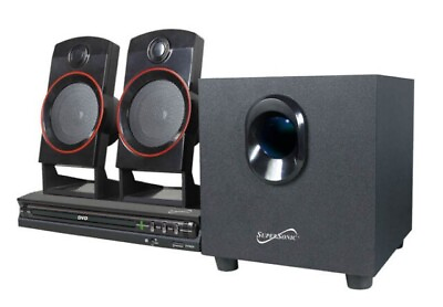 #ad 2.1 Channel DVD Home Theater System w Multi Angle Viewing amp; Remote SC 35HT $66.94