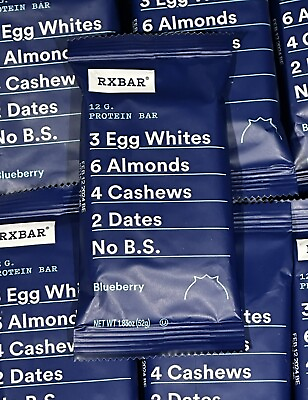 #ad 45 ct VALUE PACK: RX Bar Blueberry Chewy Protein Bar New Exp SEPT 2024 $69.99