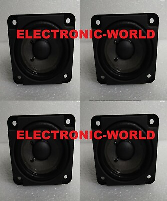 #ad 4 MINT BOSE REDLINE Double Cube Replacement Speakers ONLY Lifestyle Acoustimass $89.99