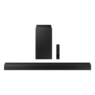 #ad Samsung A series 2.1.ch Dolby amp; DTS Soundbar Subwoofer Titan Black NEW $160.00