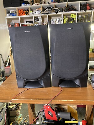 #ad 2 SONY SS G1300 Speakers Great Working Tested $34.30