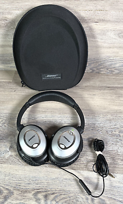 #ad Bose Quiet Comfort 15 Qc15 Noise Cancelling Wired Headphones New Earpads Case $79.99