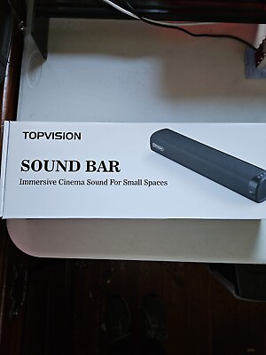 #ad #ad TOPVISION Sound Bar for TV Soundbar Wired amp; Wireless Bluetooth Bookshelf $44.99