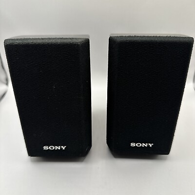 #ad #ad Pair of Sony SS MSP2 Single 1 Surround Sound Speakers $39.99