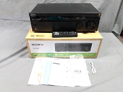 #ad Sony STR DH190 HOME THEATER RECEIVER Bluetooth PHONO AUX Input TESTED WORKING $120.00