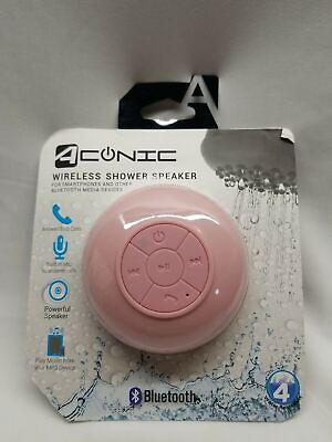 #ad Wireless Shower Speaker for Smartphone and Other Bluetooth Media $11.24