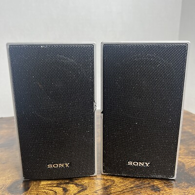 #ad Sony SS TS71 Surround Speakers Set Of 2 Good Working Condition Tested Replace $13.96
