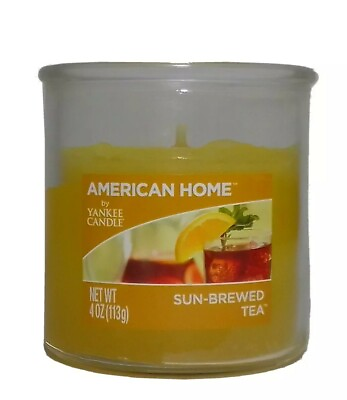#ad Yankee Candle American Home Sun Brewed Tea 4 Oz Scented Candle Cute Small $13.49