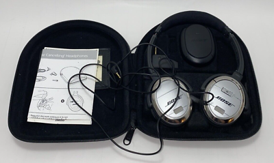 #ad BOSE QC3 Acoustic Noise Cancelling Headphones w Case READ DESCRIPTION B4 1*E $46.99