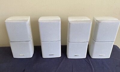 #ad Bose Double Cube Speakers White Lifestyle $165.00