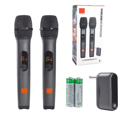 #ad JBLWIRELESSMICAM JBL X2 Wireless Dynamic Microphones with 4 BatteriesReceiver $81.00