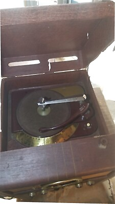 #ad 1950`s Zenith Home Distance Radio Record Player Cobra Matic Chassis 6H01 $125.00