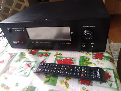 #ad Pyle PT 696BT. 7  5.2 Channel Wireless Home Theater Receiver BT $50.00