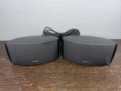 #ad PAIR BOSE CineMate AV3 2 1 I II III GS GSX Gemstone Home Theater Speakers Cables $52.33
