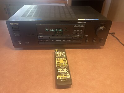 #ad Onkyo TX 8522 Stereo Receiver Bundle Satellite Radio w remote Tested Nice $74.99