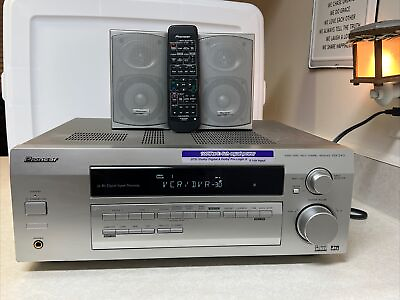 #ad Pioneer VSX D411 Receiver HiFi Stereo 5.1 Channel Home Audio Vintage AM FM Tuner $75.00