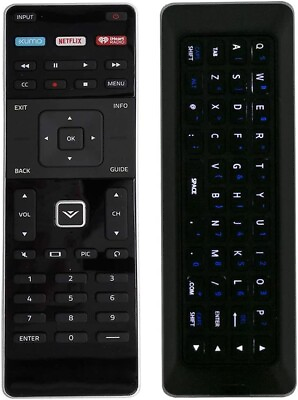 #ad XRT500 Replace Remote Control Fit for VIZIO TV QWERTY keyboard backlight $9.99