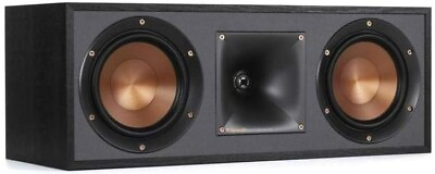 #ad Klipsch R 52C Powerful Home Speaker with Detailed Center Channel Black $114.99