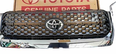 #ad 2020 TOYOTA TUNDRA TSS SR5 UPPER GRILLE ASSEMBLY WITH CHROME SURROUND AND RADAR $550.00