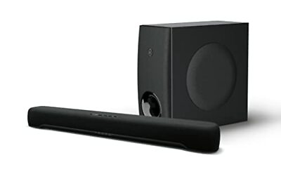 #ad SR C30A Compact Sound Bar with Wireless Subwoofer and Bluetooth Black $364.34