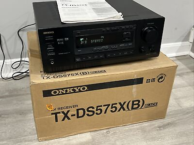 #ad Onkyo 5.1 Channel AV Receiver Digital Stereo DTS Surround TX DS575X TESTED $69.99