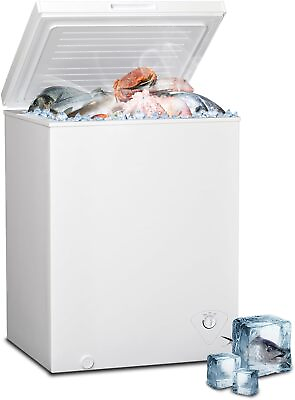 #ad #ad Chest Freezer Deep Frozen Food Storage Garage Ready Spare Home Appliance 5 Cu Ft $299.99