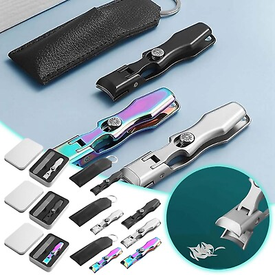 #ad Sherum Nail ClipperUltra Sharp Stainless Steel Nail Clippers for Men Women $8.29