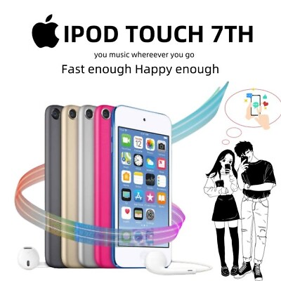 #ad Brand New Apple iPod Touch 7th Generation 32GB 128GB 256GB All colors Sealed lot $134.25